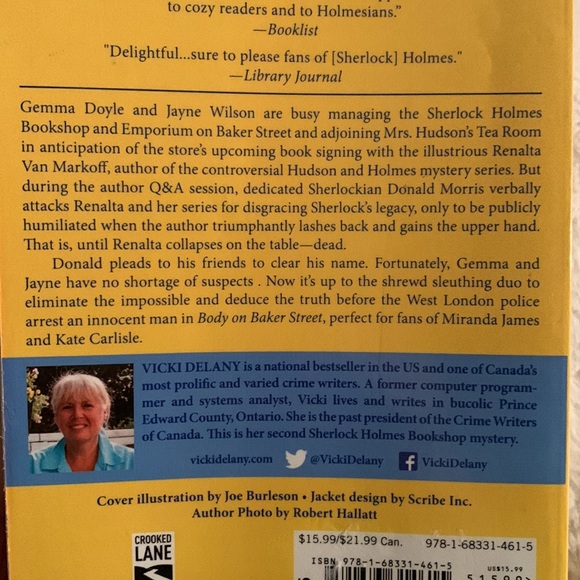 3/$24. Body on Baker Street - Picture 4 of 4